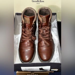 GOODFELLOW & CO BROWN DRESS SHOE/BOOT
